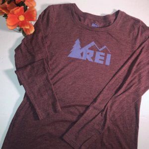 REI Long Sleeve Branded Outdoor Top
